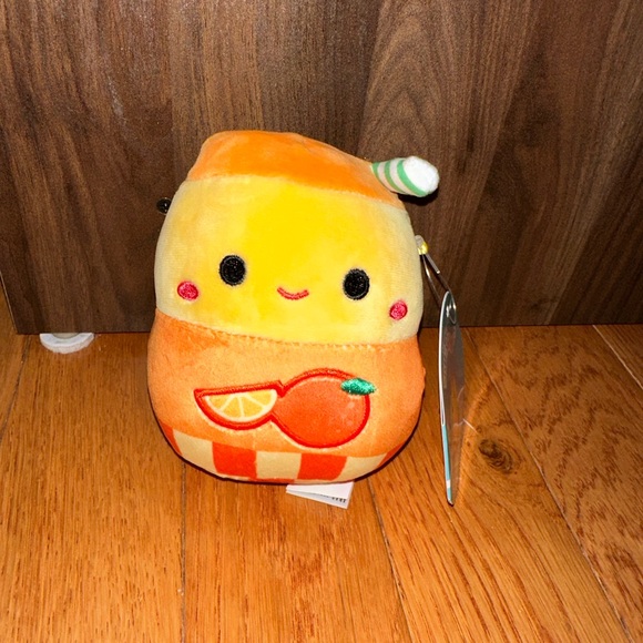 Squishmallows Toys Marcos The Orange Juice From The Breakfast Squad